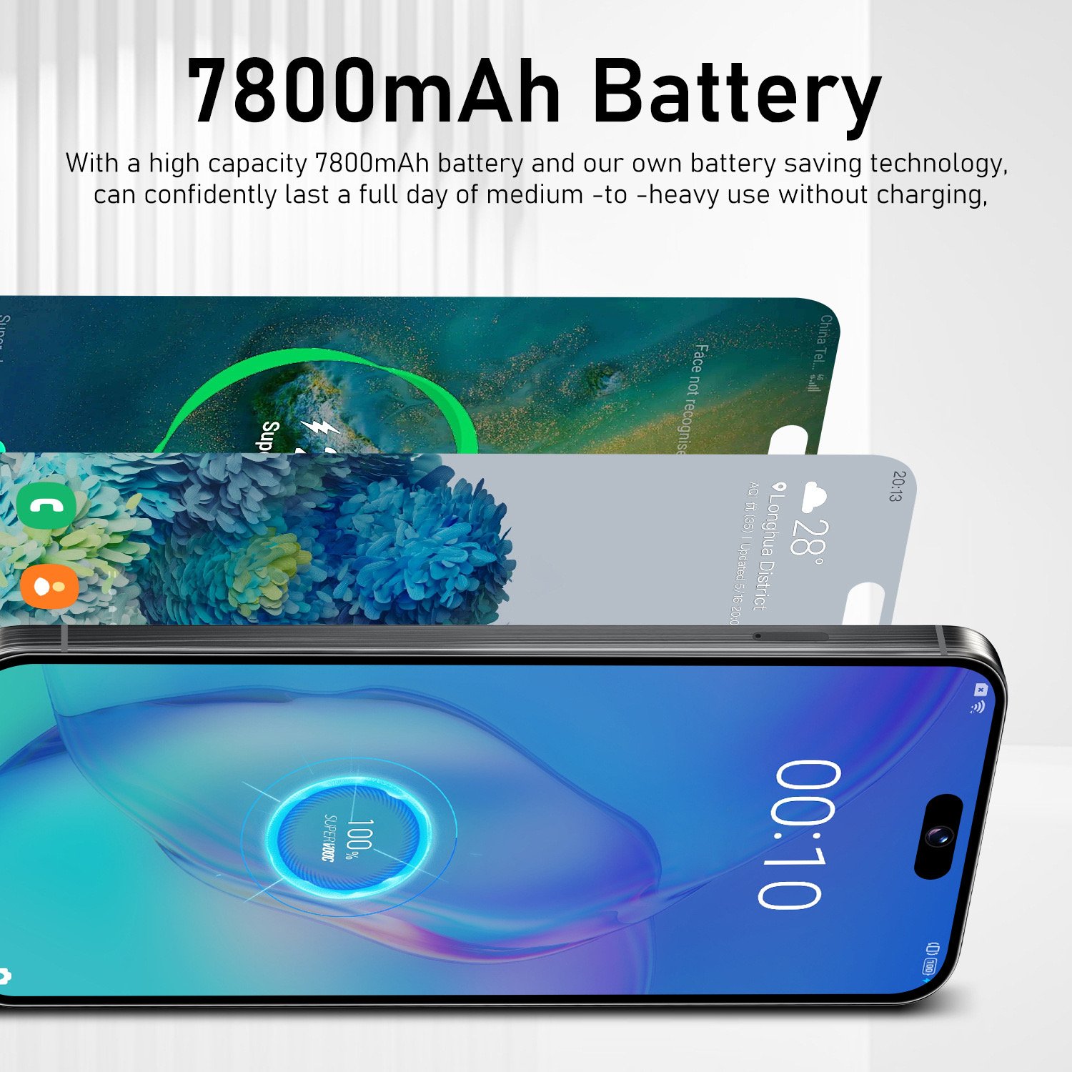 Have Logo Clone 15 pro max 7.3 inch screen 4G 5G smartphone 16GB+1TB unlocked i cell phone 15 pro max