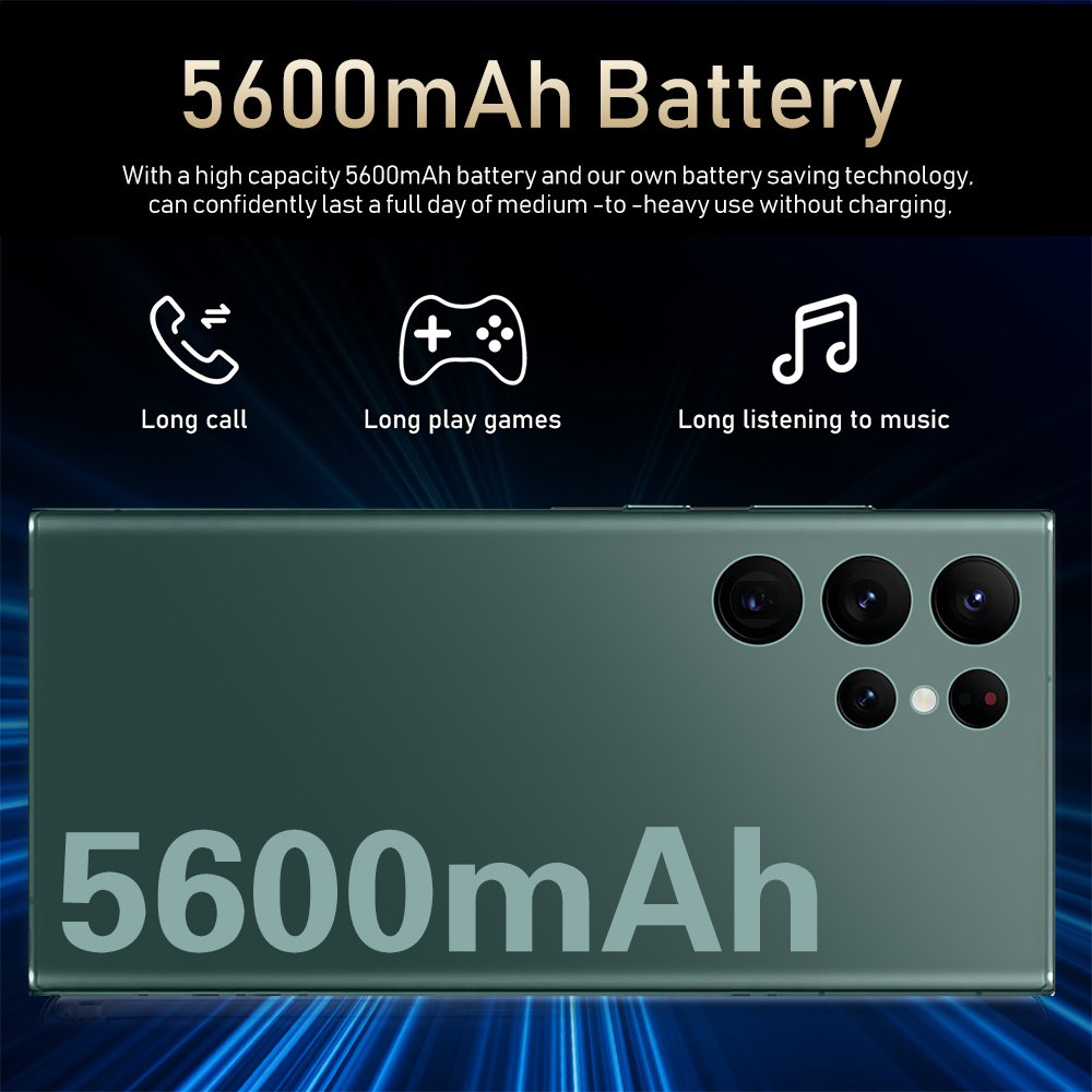 UK US 7.2 inch full screen samsang s22 note 20 mi Android mobile phone 4g 5g smartphones