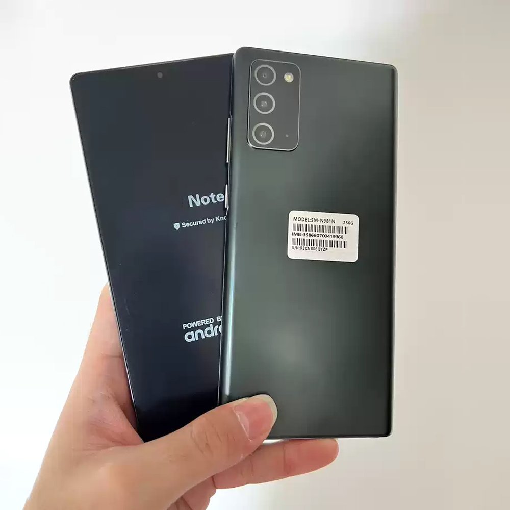 Original 98% new For Samsung Note 20 5G smartphone Us Version 1SIM 256GB Android Telefonos Note 9 10 plus