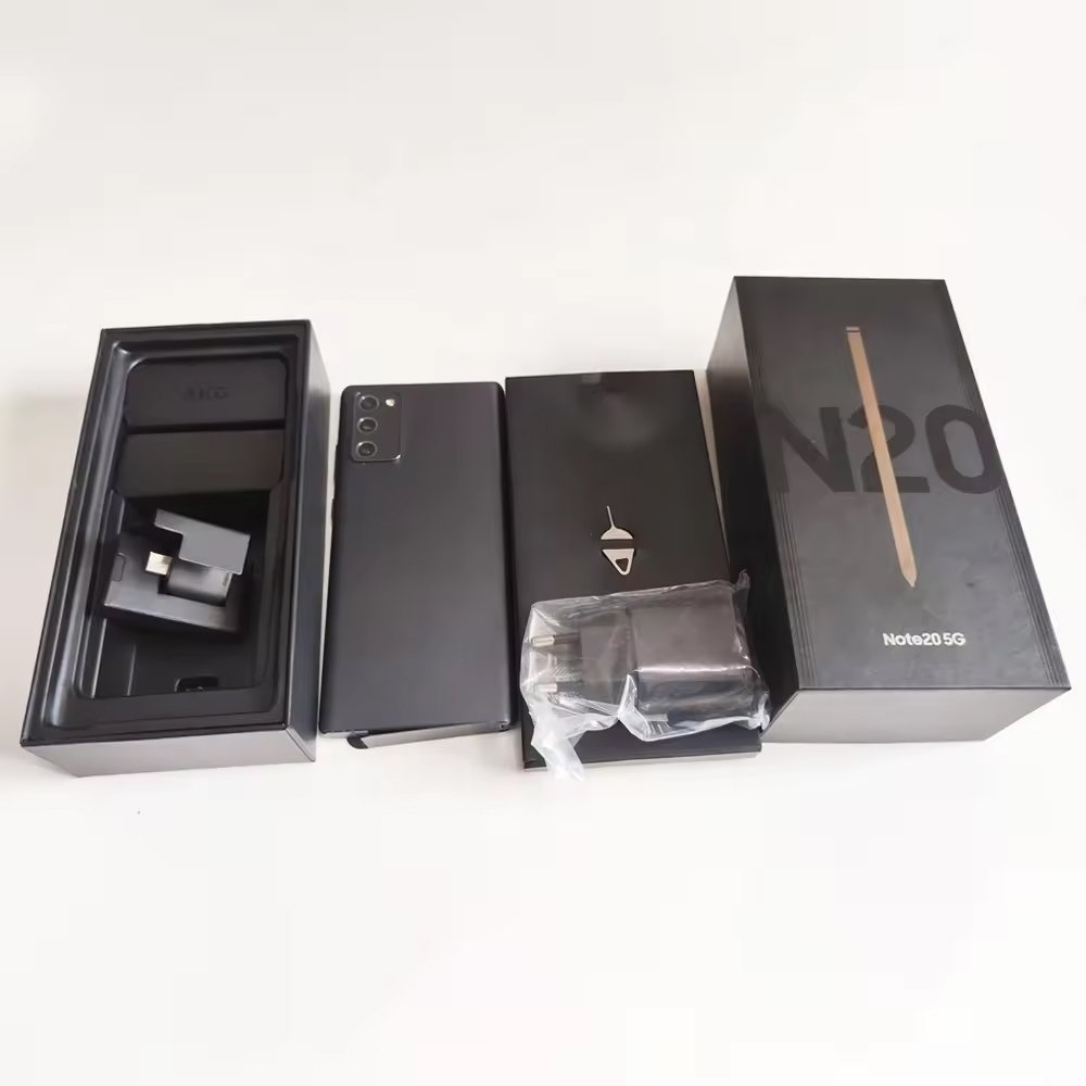 Original 98% new For Samsung Note 20 5G smartphone Us Version 1SIM 256GB Android Telefonos Note 9 10 plus