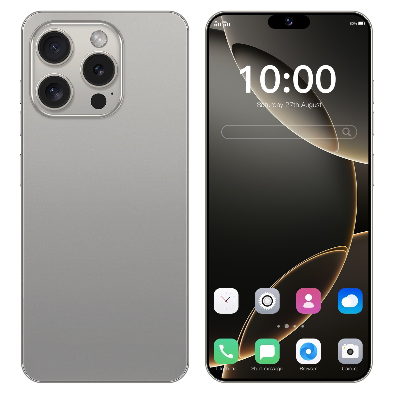 2024 Original 16 Pro Max Smartphone 6.8 Inch Full Screen 12GB+512GB Android 4G 5G Dual Sim Wifi Bt Fm Gps 4G+5G Mobile Phone