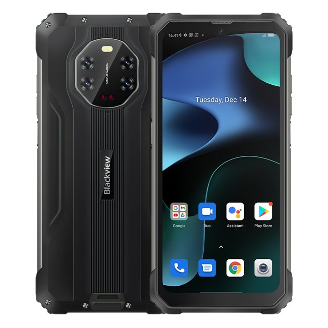 BLACKVIEW BV8800 Rugged Smartphone 90Hz Display 8GB+128GB Helio G96 8380mAh Mobile Phone Global Version