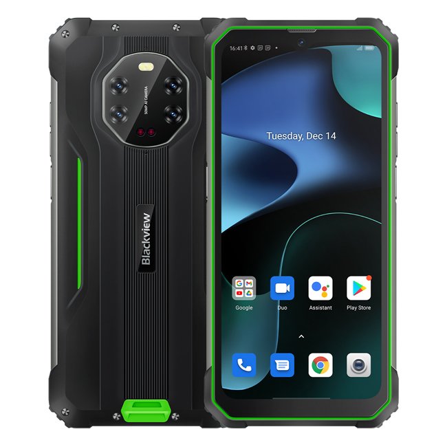BLACKVIEW BV8800 Rugged Smartphone 90Hz Display 8GB+128GB Helio G96 8380mAh Mobile Phone Global Version