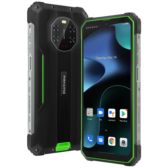 BLACKVIEW BV8800 Rugged Smartphone 90Hz Display 8GB+128GB Helio G96 8380mAh Mobile Phone Global Version
