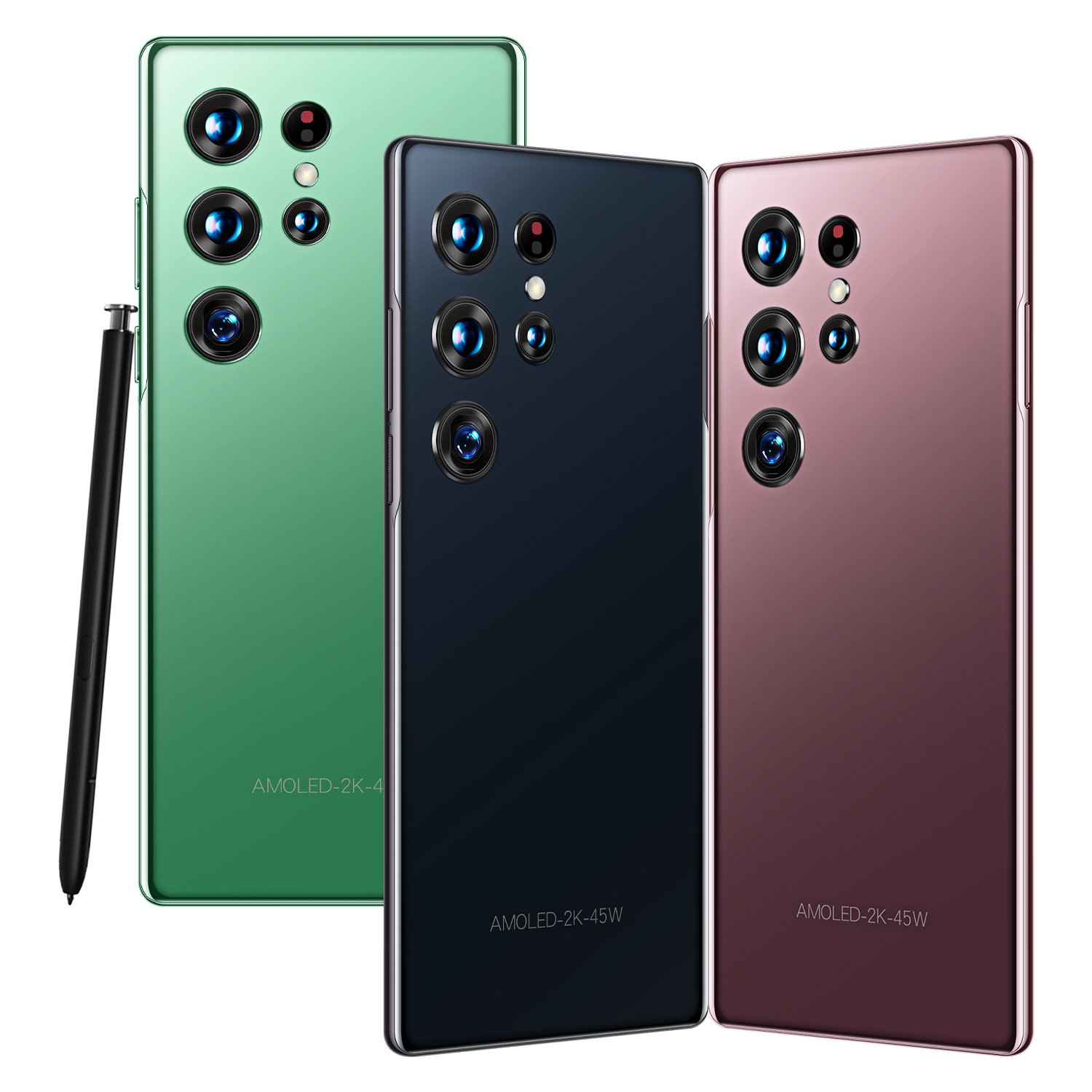 2024 NEW S23 Ultra 3+64gb Unlocked mobile phone s23 Ultra .8 inch 4000mAh Smart Mobile Phones