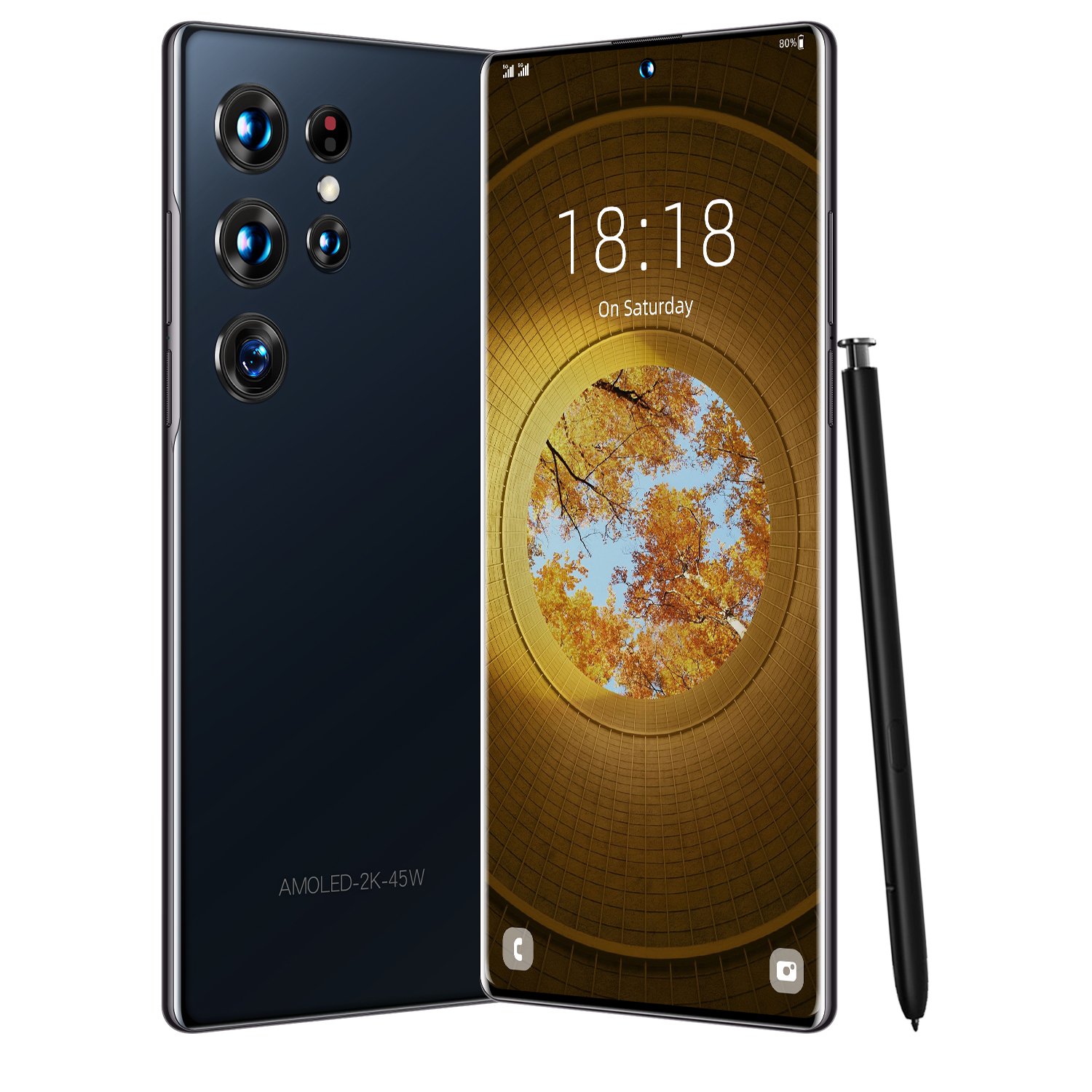 2024 NEW S23 Ultra 3+64gb Unlocked mobile phone s23 Ultra .8 inch 4000mAh Smart Mobile Phones