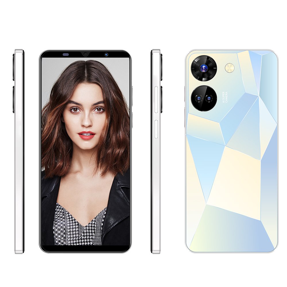 Original mobile phone C20 6.8 inch 2GB+16GB Face ID Unlocked Cellphones mobile phone Smart phones 5G smartphone