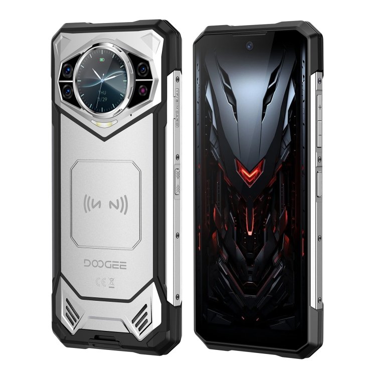 New Original DOOGEE S200 Rugged Phone 12GB+256GB 6.72 inch Android 14 10100mAh Battery 120MP Night Vision 5G OTG NFC Smartphone