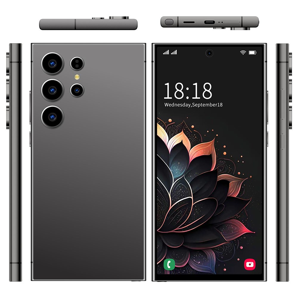 Wholesale 8+512G Galaxy S24 Ultra smart phone Gaming 6.8inch Cellphone S-Pen 4G WIFI android S23 S24 mobile phones