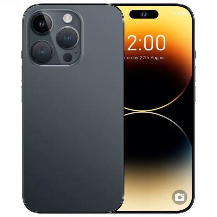 Clone Mobile Phone I Telephone I15 Phone Version 15 Pro Max Smartphone 6.8 Inch 16+1T Android Mobile Phone New Arrival