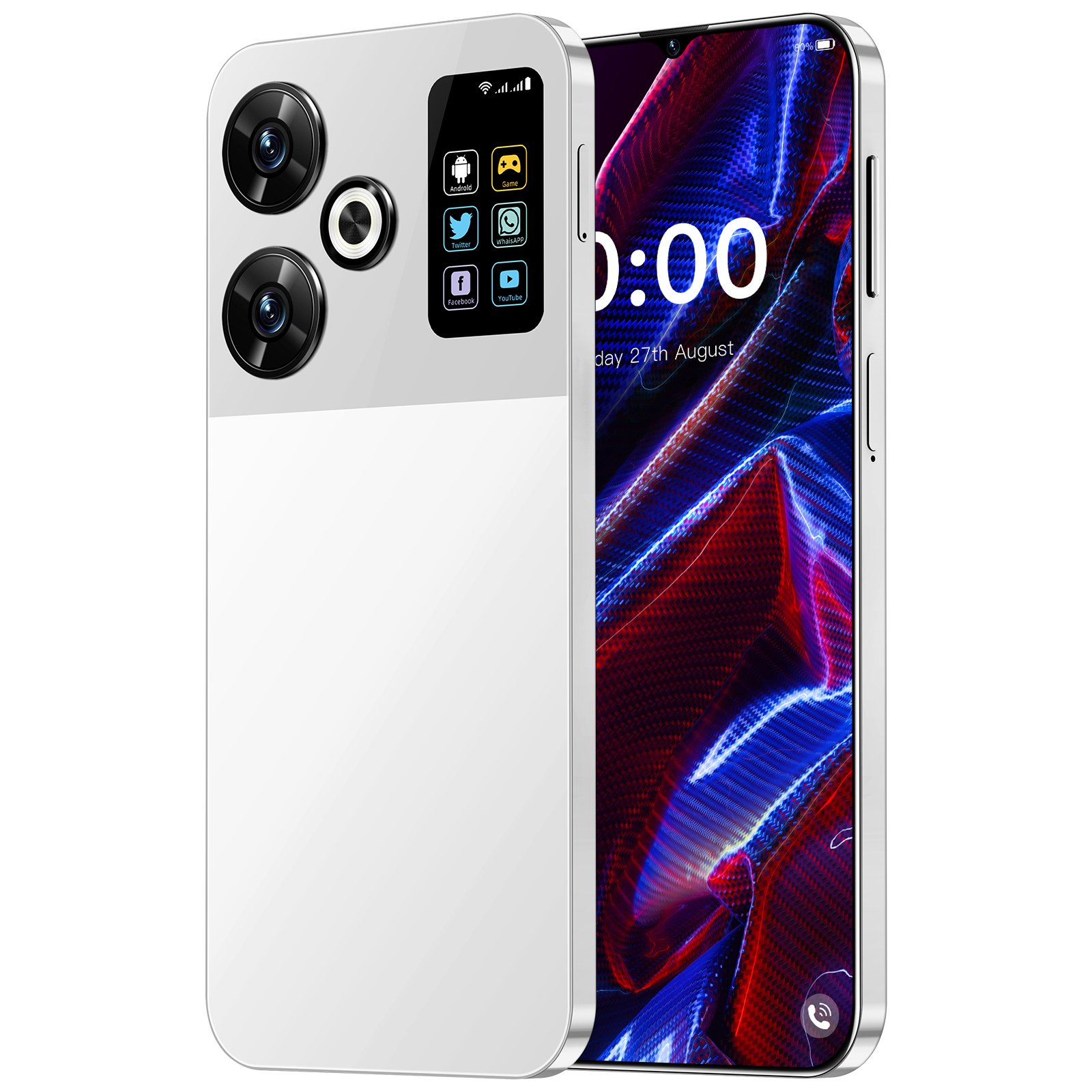 High-End Wholesale M6 5G Android 5G Smartphone 16GB+1TB Dual SIM Face and Fingerprint Unlock