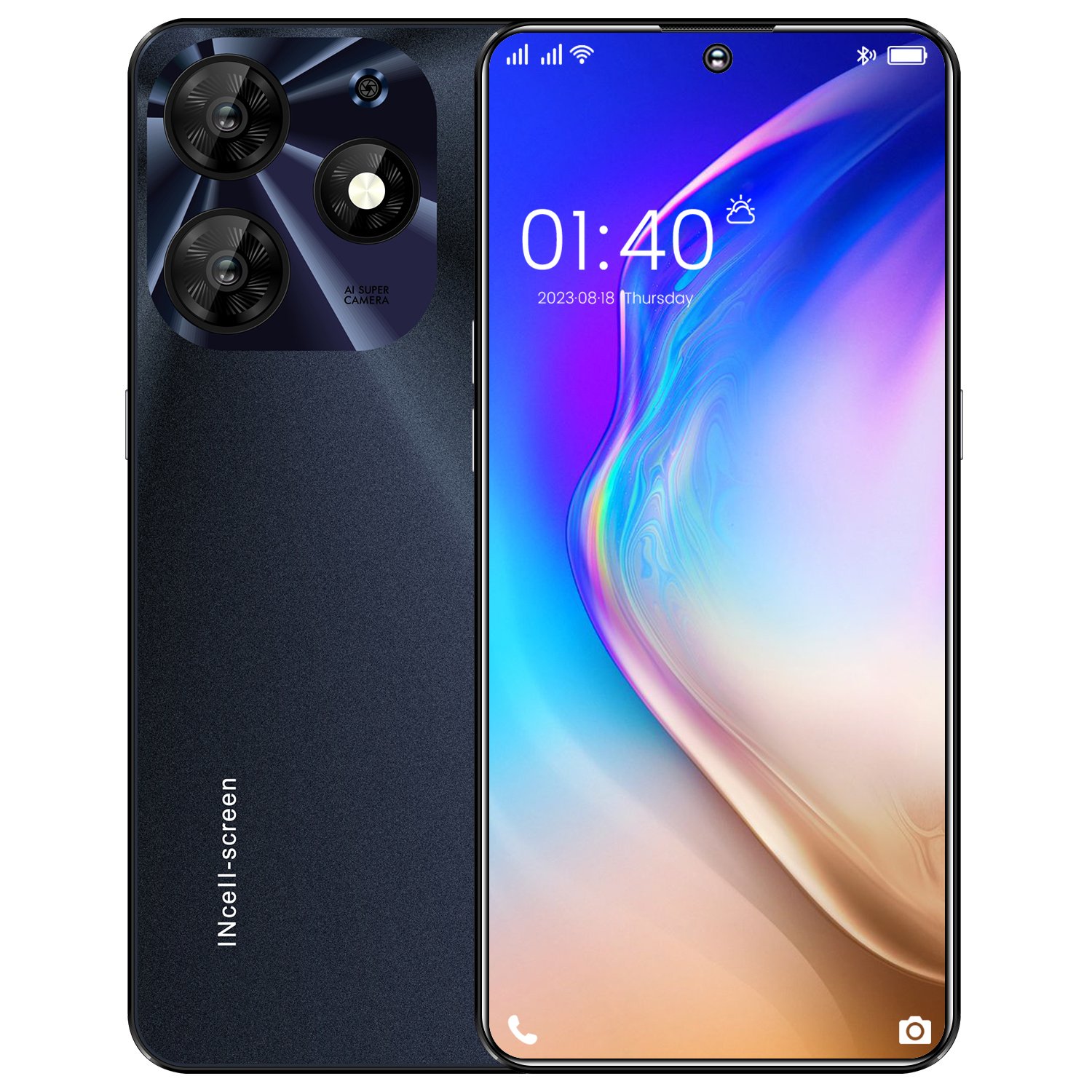 Hot selling 5G smartphone 7.0-inch high-definition dual card facial recognition fingerprint recognition smartphone