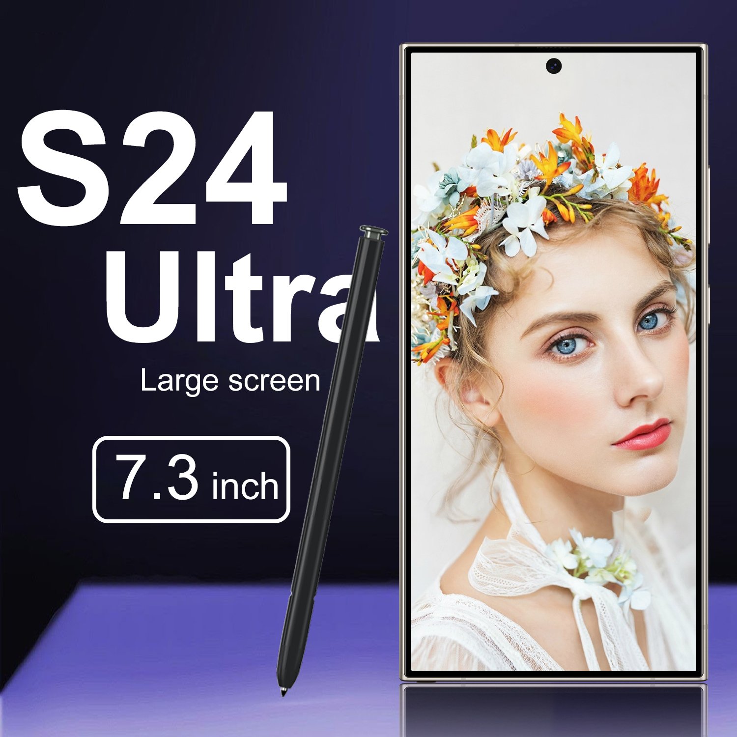 2024 New S24 Ultra Phone 6.8 inch 512GB 4G 5G Smartphones Have Logo And Original Packing for Clone Version S24 ultra