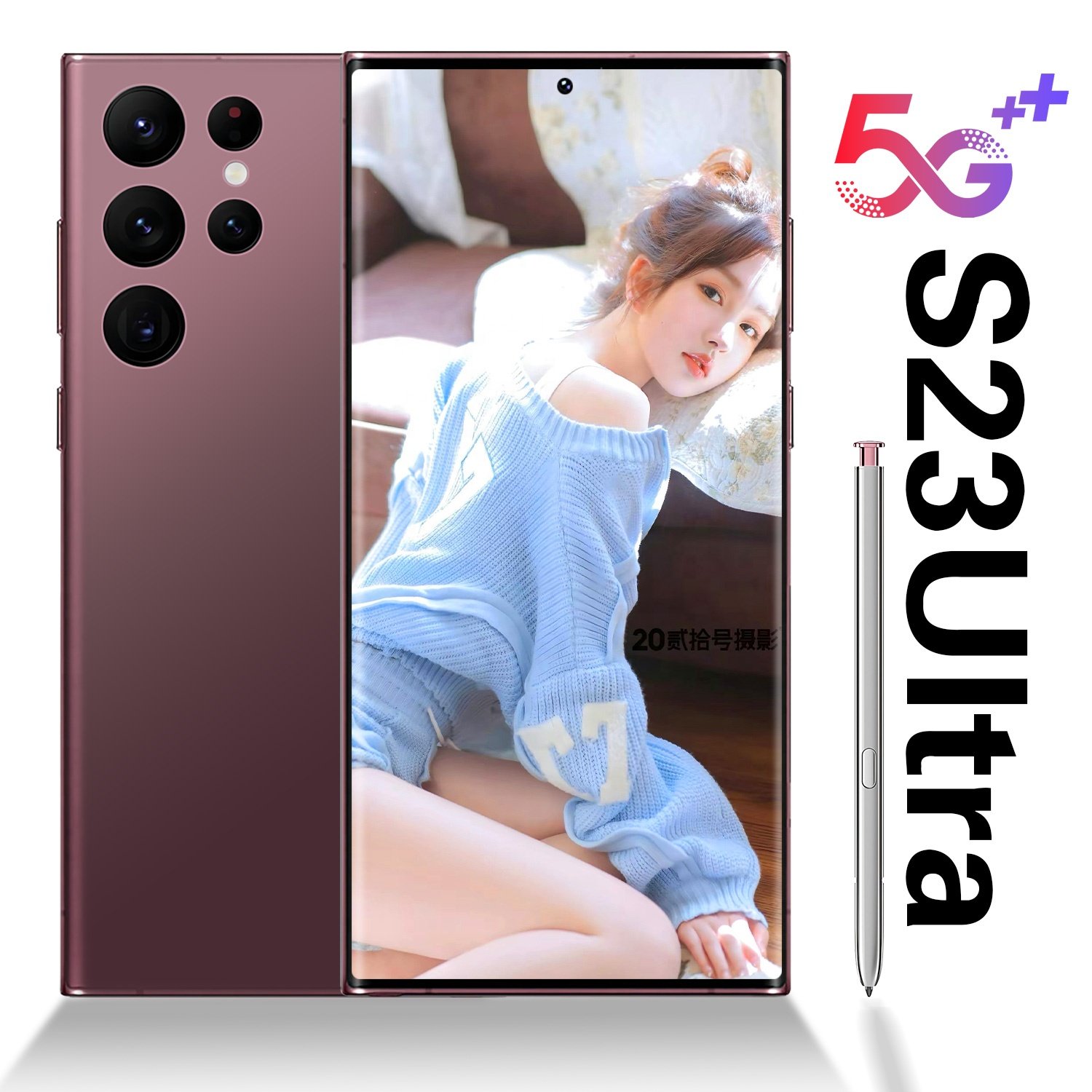 Original S23 Ultra 16gb+1tb 7.3inch Mobile Phone Android Phone 5g Dual Sim Dual Standby Unlocked Smartphone S23 Ultra