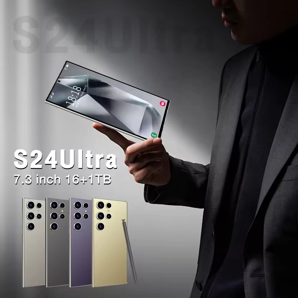Gloabal Version Phones S24 Ultra 5g Smartphones 16gb+1tb 7.3inches Hd Screen Dual Sim Android 14 Cellphone Mobile Phone