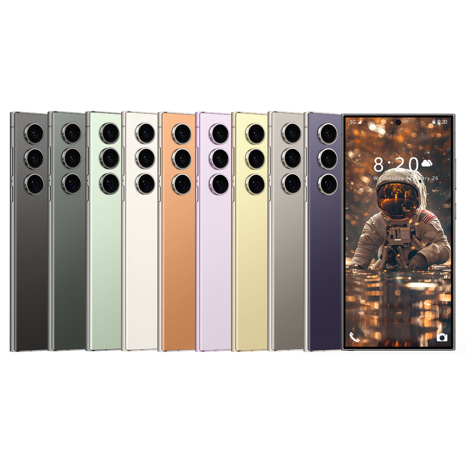 Hot selling smartphone S24 ultra 5G telephone Global version android 13 unlocked 16G+1TB S23 S24 mobile phones 4G 5G