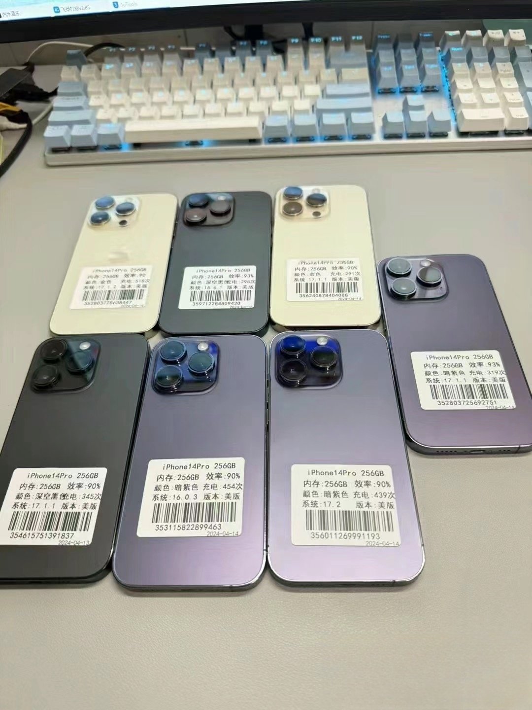 used mobile phone refurbished Wholesale i phone 14 14Pro 14Plus for 5G smartphone second hand mobile phone 128GB 256GB