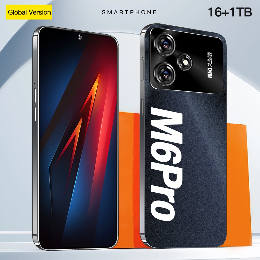 Original 5G Smartphone For M6 Pro Brand New Gaming Mobile Phone Smart Phone 16G 1T 256G Cheap Telephone Intelligent