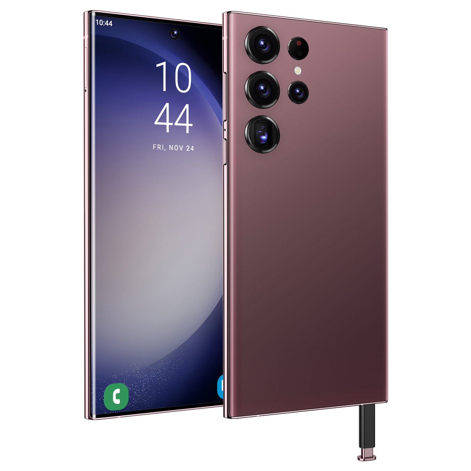 New 5G Android smartphone with 7.3-inch screen and 16+1TB dual card facial recognition fingerprint unlocking for mobile phones