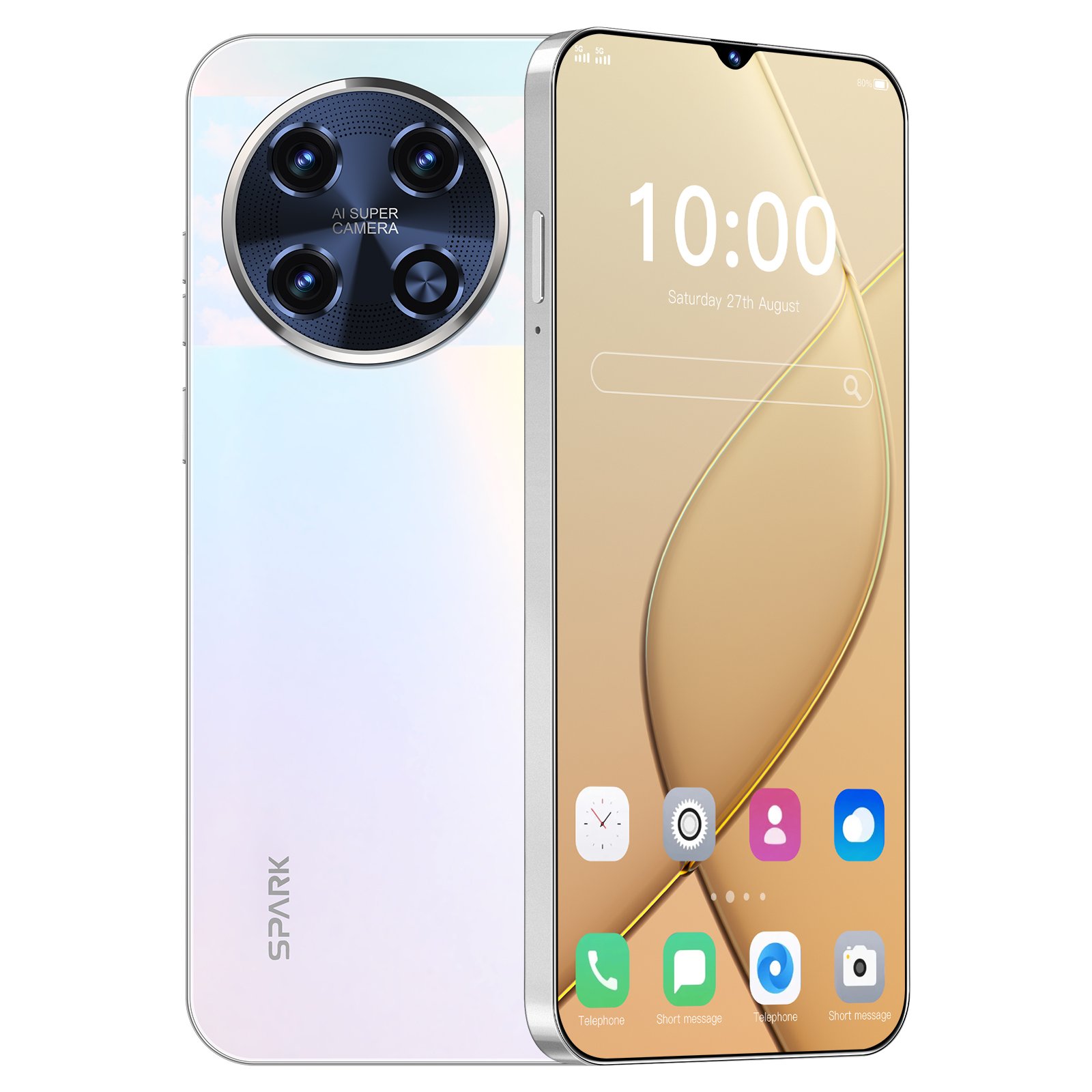 Factory Direct 7.3 inch Android Smartphone 16GB RAM/1TB Storage 6800mAh Battery Dual SIM MTK Processor 5g mobile phones