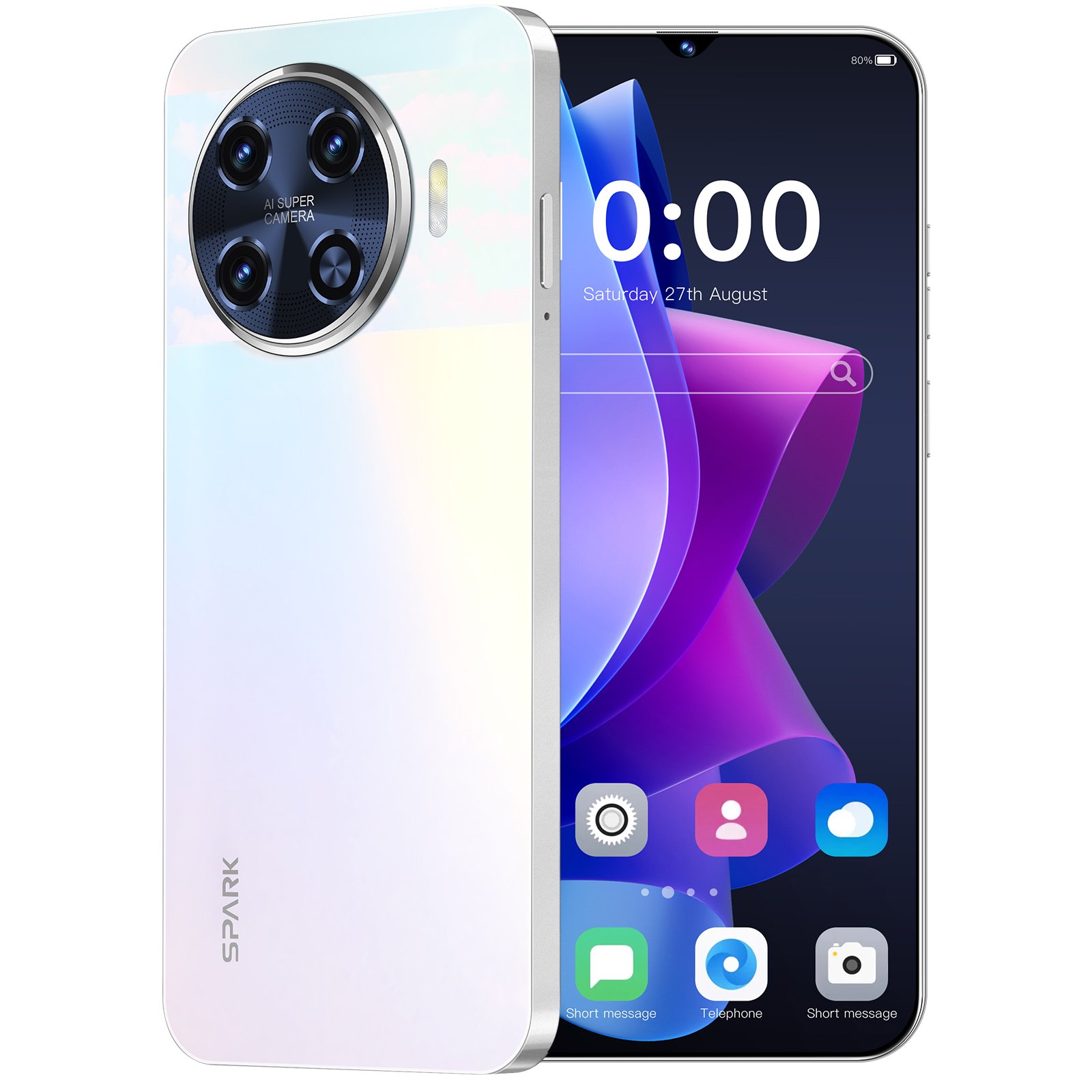 Factory Direct 7.3 inch Android Smartphone 16GB RAM/1TB Storage 6800mAh Battery Dual SIM MTK Processor 5g mobile phones