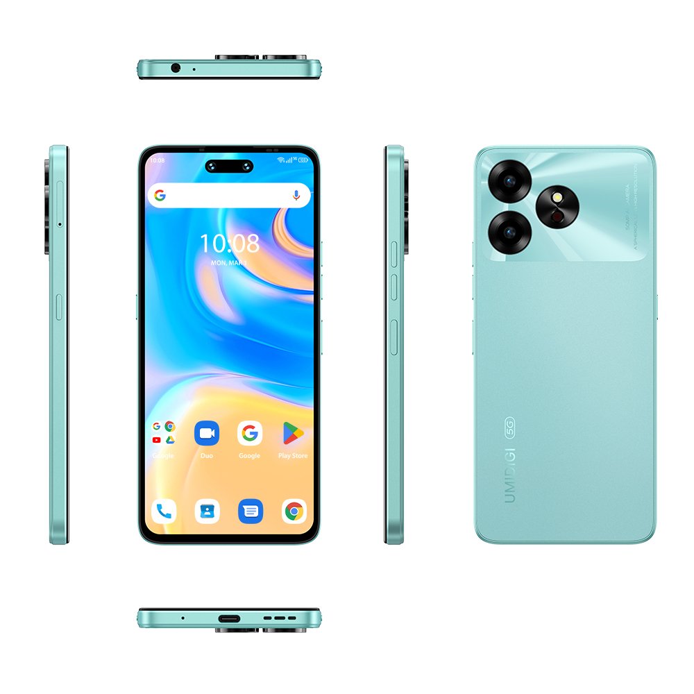 High quality original Umidigi G6 5G smartphone 6.57-inch 50MP camera 5000mAh NFC night vision camera 12+128GB 5G mobile phones