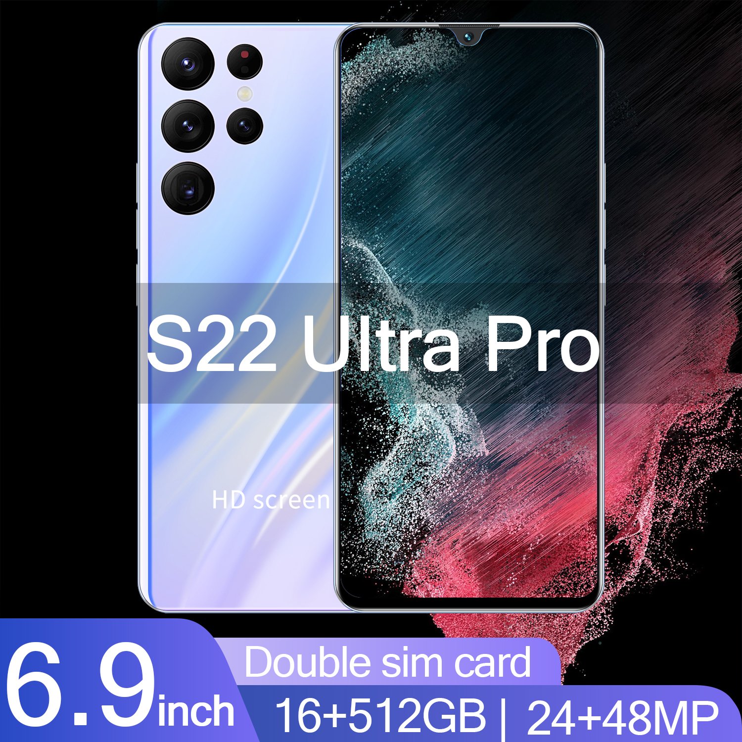 2023 Original Android S23 Ultra SmartPhone 16GB+1TB Mobile Phone Cell Gaming Phone 5G Smartphone 3G&4G Smartphone