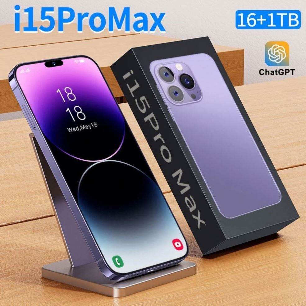 Mobile phone i15 Ultra 12GB+512GB original Big sale android 12 cellphone 7.3-inch HD smartphone 5g wifi cheap phone 6800mAh