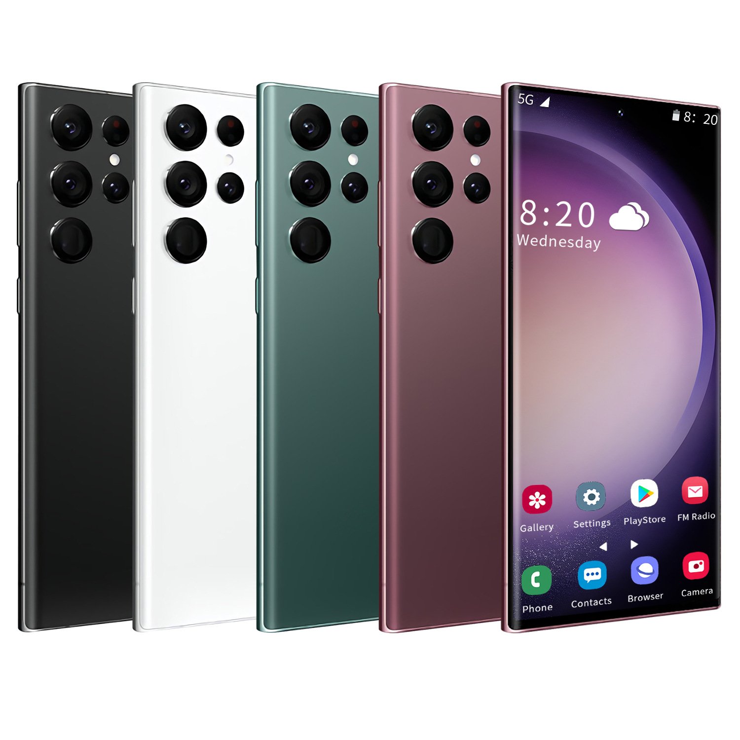 HIGH EQUIPMENT 50% OFF S23 Ultra 4G Full Screen 16+512G Android Mobile Phones Built-in stylus Face ID Unlocked Smartphone