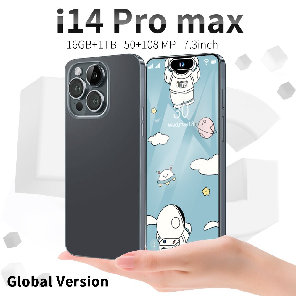 Best Sell original i 15 phone 15 pro max 6.7 inch 12GB+512GB cell Phones Have logo Dual sim mobile phone
