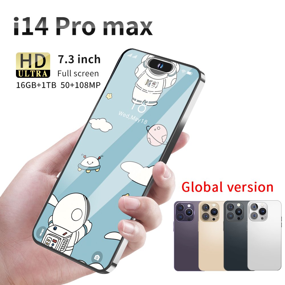Best Sell original i 15 phone 15 pro max 6.7 inch 12GB+512GB cell Phones Have logo Dual sim mobile phone