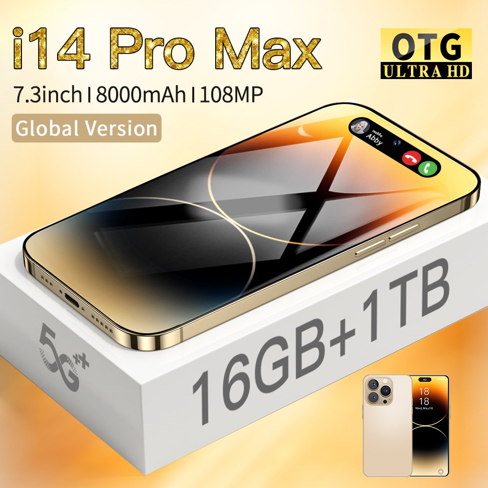 Best Sell original i 15 phone 15 pro max 6.7 inch 12GB+512GB cell Phones Have logo Dual sim mobile phone