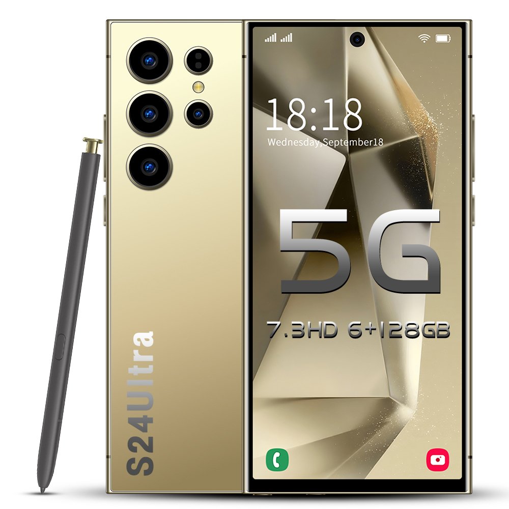 6+128G Galaxy S24 Ultra smartphone 7.3inch telephone Fast Charging Unlock S-Pen 4G WIFI android S23 S24 mobile phone