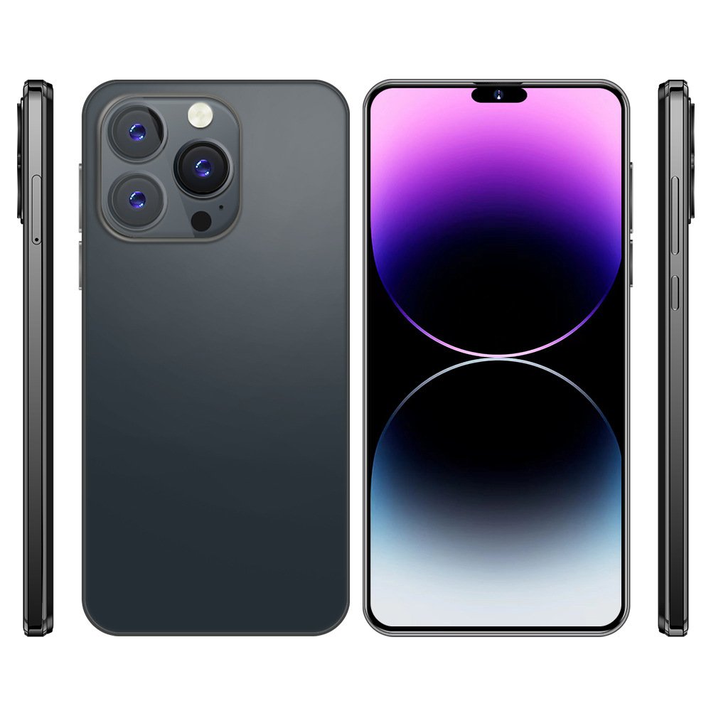 2024 Hot Selling i15 Phone 15 Pro Max 5G Smartphone HD Screen 108MP Rear Camera 6G RAM Support LTE CDMA Multilingual Features