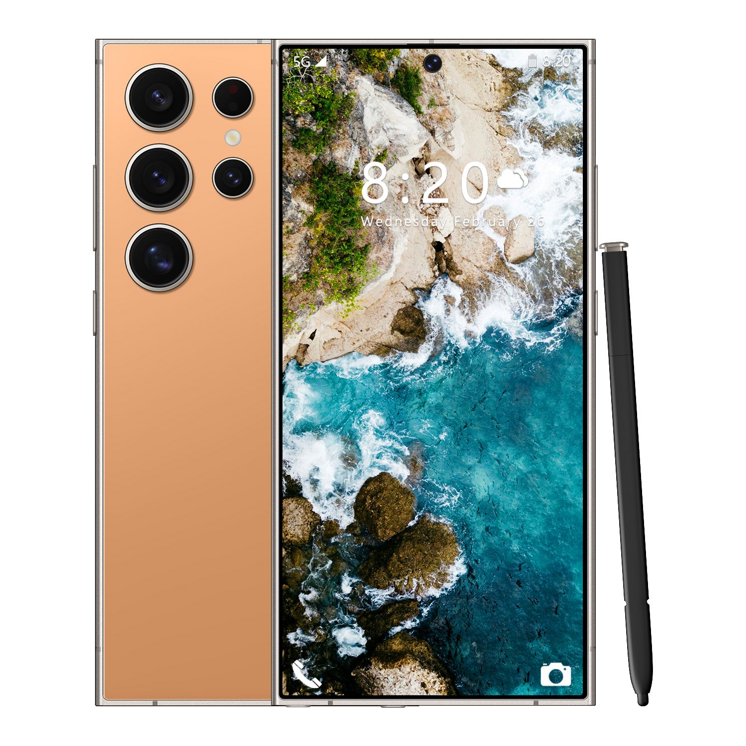 Cellphone Original Phones Smartphones 16GB+1TB 5G Dual SIM S24 ultra Android 13.0 5g smartphone 5g 8000mAh 4G/5G dual SIM Dual