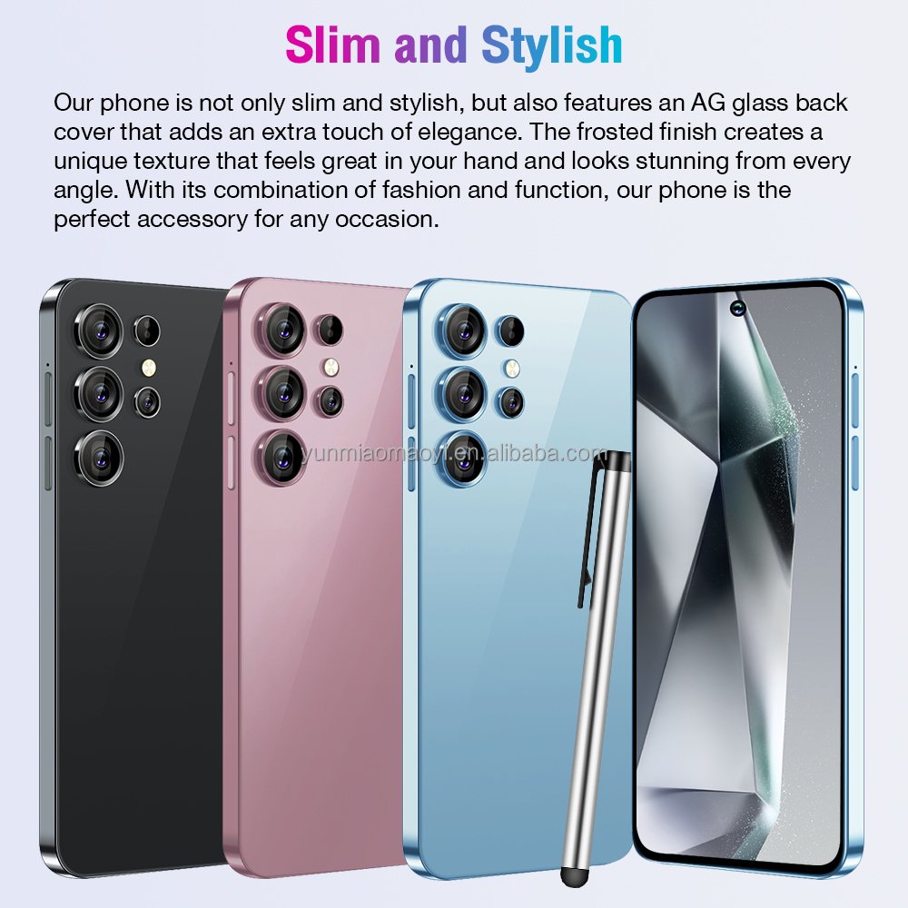 S24 ultra High Quality Version Android 8.1 Celular 64GB Cellphone 6.8inch Smartphone S24 Ultra Mobile Phone