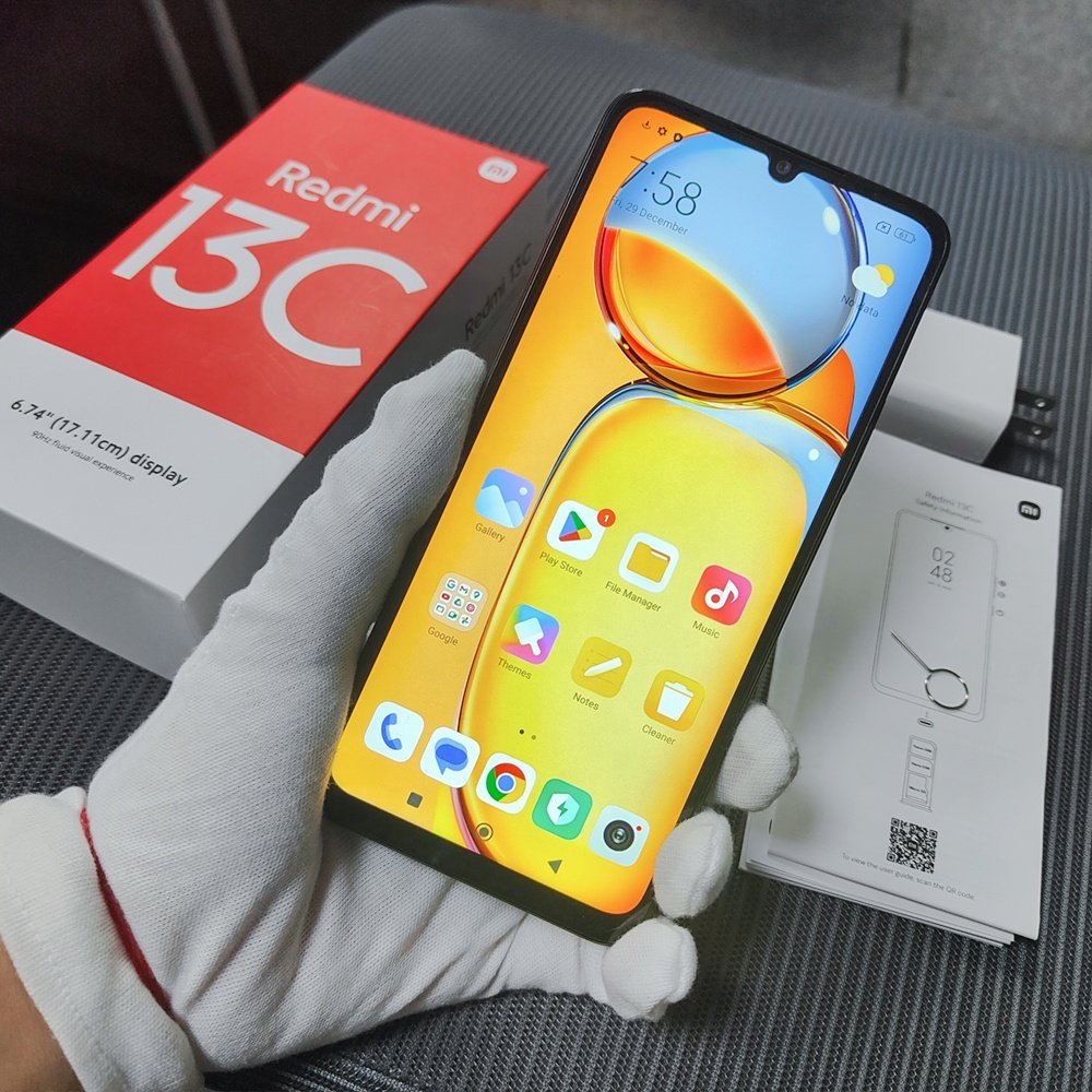 1 Year Warranty Redmi 13C Celular Wholesale Used Mobile Phones 4g 5g Smartphone Dual Sim Fingerprint Phone For Celular Xiaomi