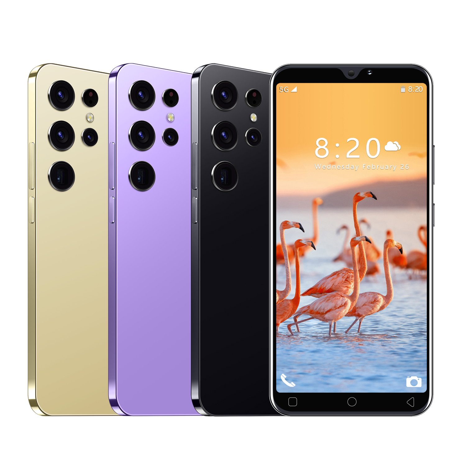 2024 New Style S24 Ultra Phone Original 6.8 Inch HD Screen 4G 5G smartphones Face unlocked 5000mAh for brand new s24 s24 ultra