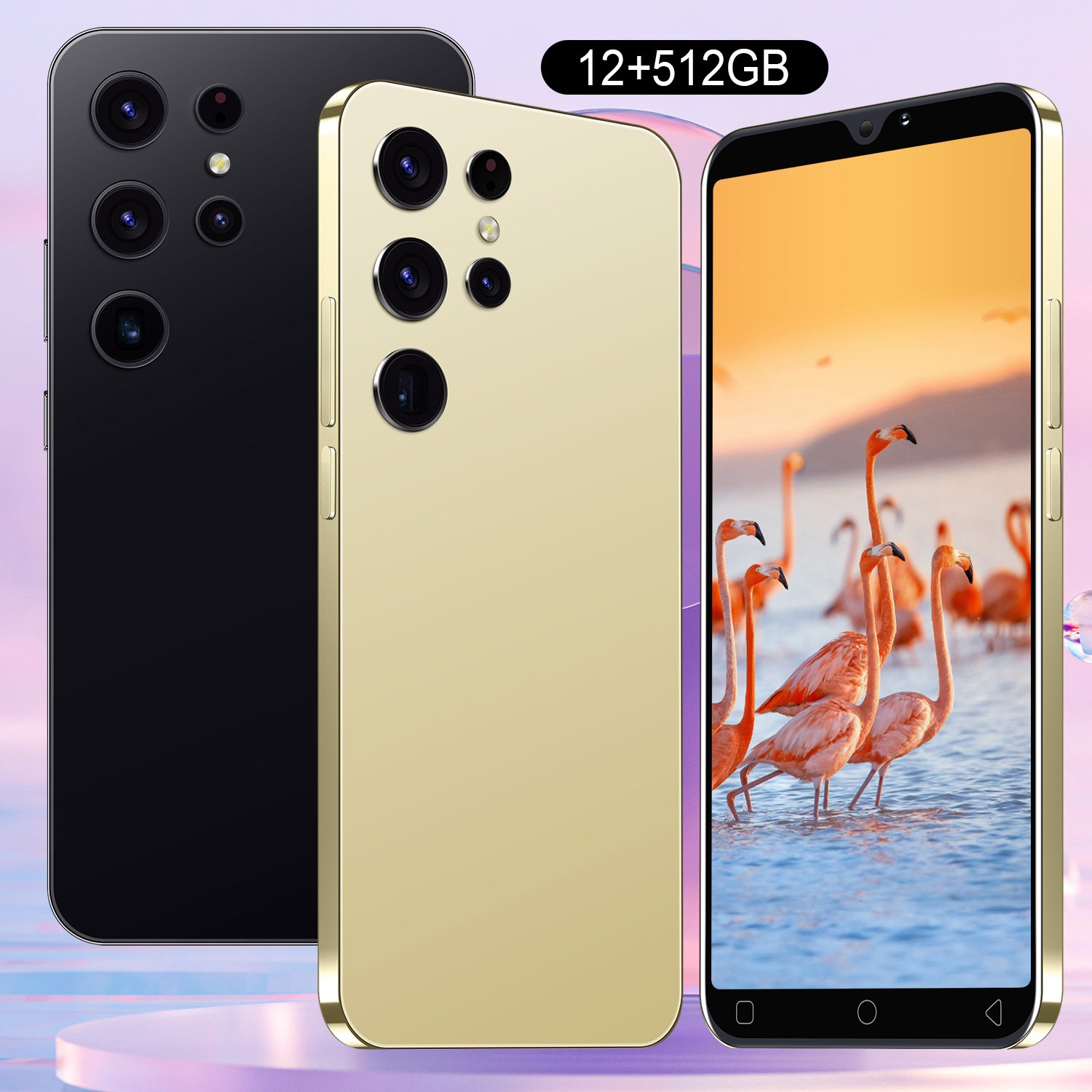 2024 New Style S24 Ultra Phone Original 6.8 Inch HD Screen 4G 5G smartphones Face unlocked 5000mAh for brand new s24 s24 ultra