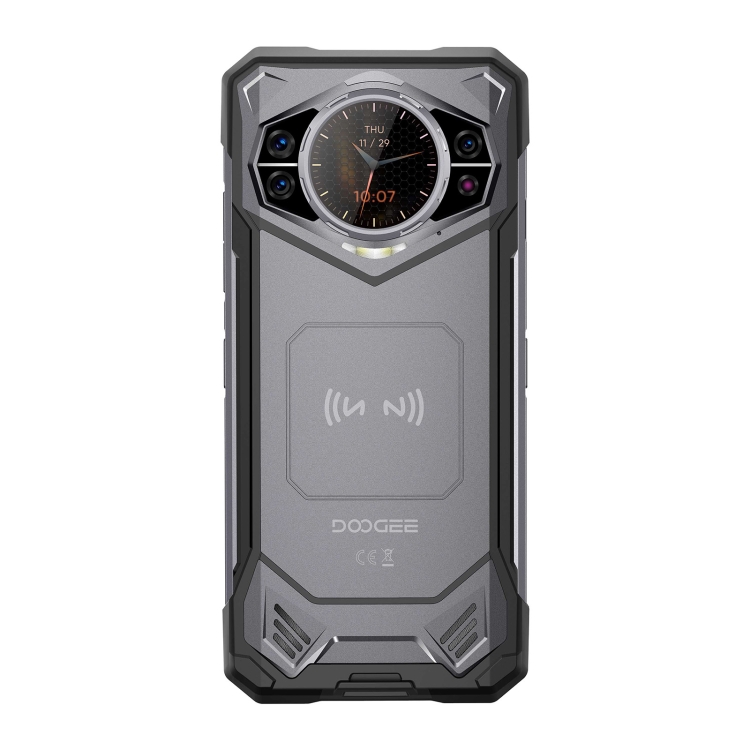 DOOGEE S200 Rugged Phone 12GB+256GB 6.72 inch Multi-functional AMOLED Rear Display Android 14 NFC 5G Smartphone