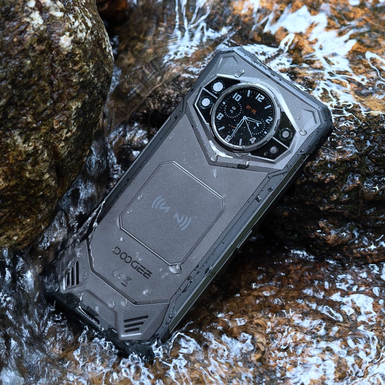 DOOGEE S200 Rugged Phone 12GB+256GB 6.72 inch Multi-functional AMOLED Rear Display Android 14 NFC 5G Smartphone