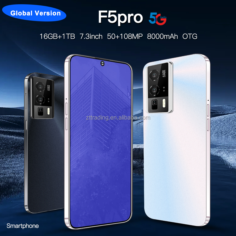 Cheap Telephone Telefone Inteligente Medome Smart Phone original 5G Smartphone F5 Pro Gaming Mobile Phone 16G 1T