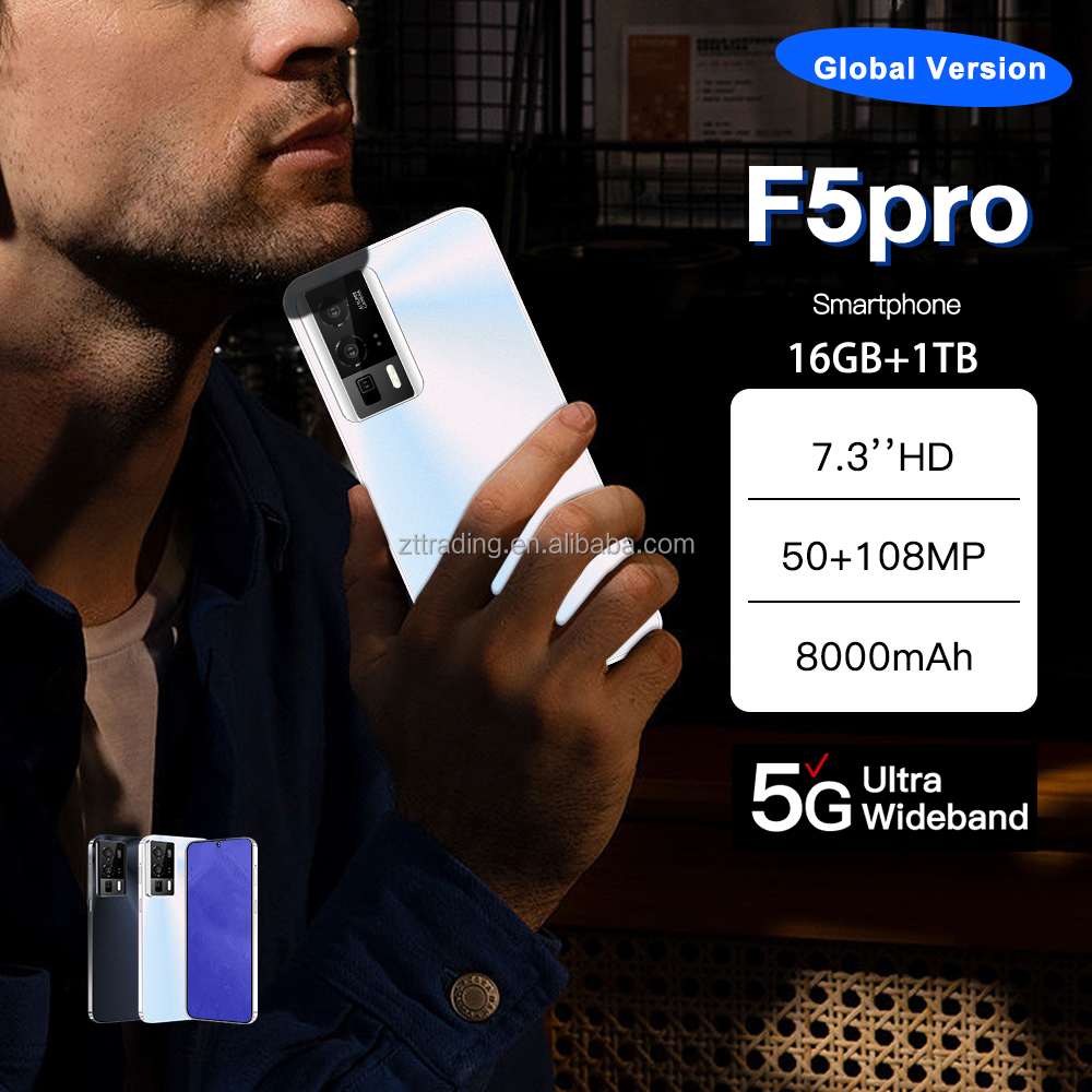 Cheap Telephone Telefone Inteligente Medome Smart Phone original 5G Smartphone F5 Pro Gaming Mobile Phone 16G 1T