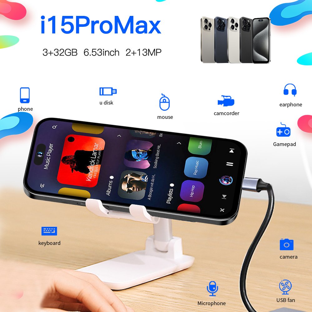 Original New i For Phone 14 Pro Max Cell Phone Smartphone Cheap Telefone Gaming Mobile Phone 15 16 Android Feature 5G smartphone