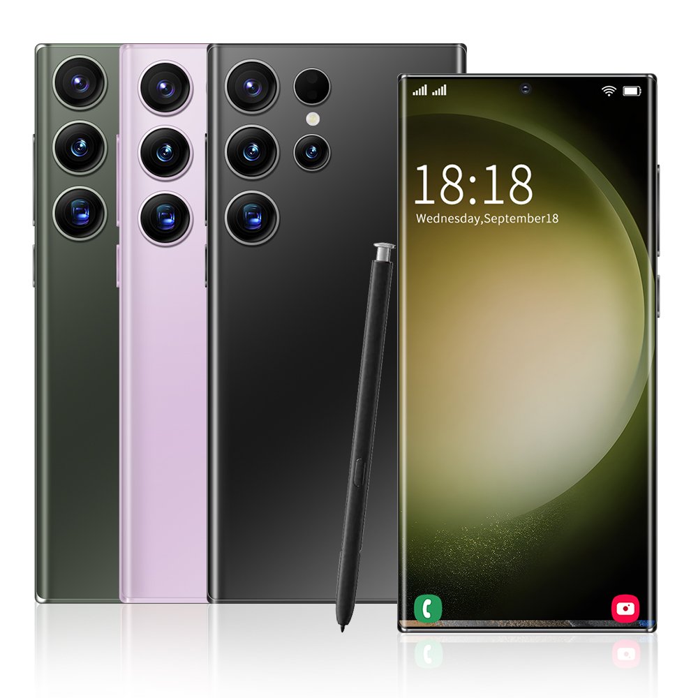 Phones Mobile Android Smartphone S23 Ultra Phone Gal Xy 5g Smartphone Smartphones Celulares Mobilephone Lcd CN;GUA