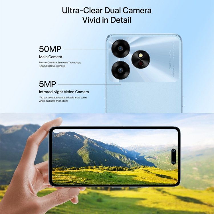 Wholesale original Umidigi G6 5G smartphone 6.57-inch 50MP camera 5000mAh NFC night vision camera 12+128GB 5G mobile phones