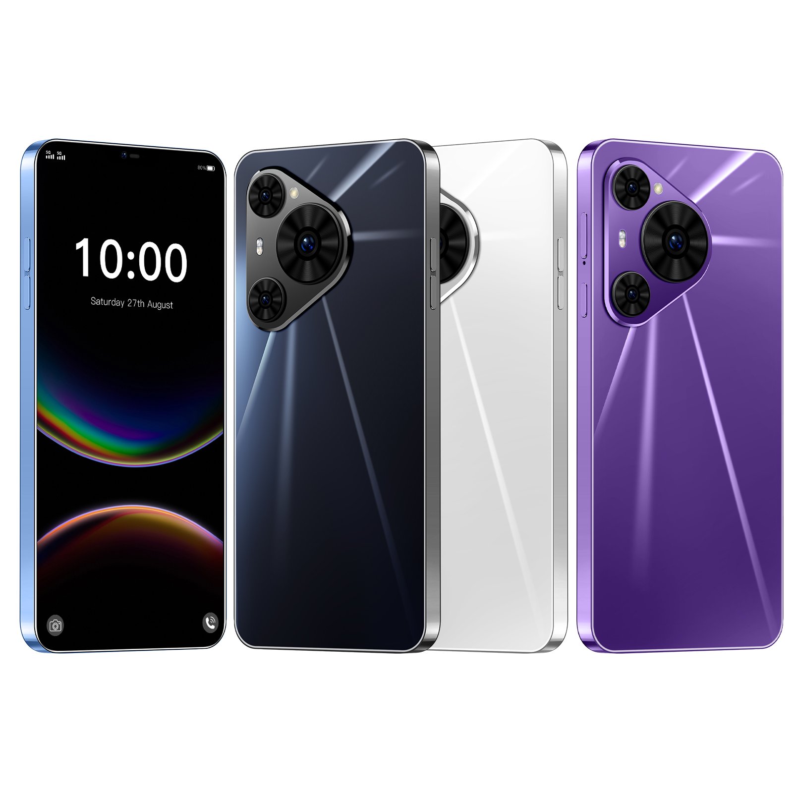 High-quality Pura 70 Pro 6.8 inch FHD Super-V Display 5g smartphone 8000mAh large battery Dual SIM Dual mobile phone Pura 70 Pro