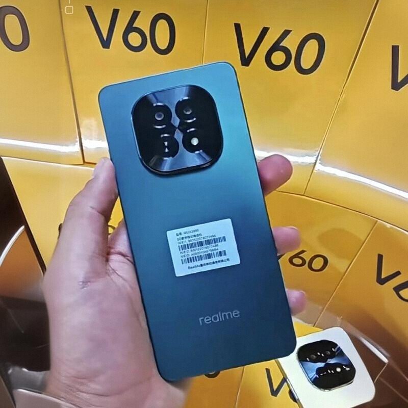 Brand New Realme V60 V60s 5000mAh Large Battery 6.67inch LCD 120Hz 32MP Camera 7.94mm Ultra thin 5G Smartphone