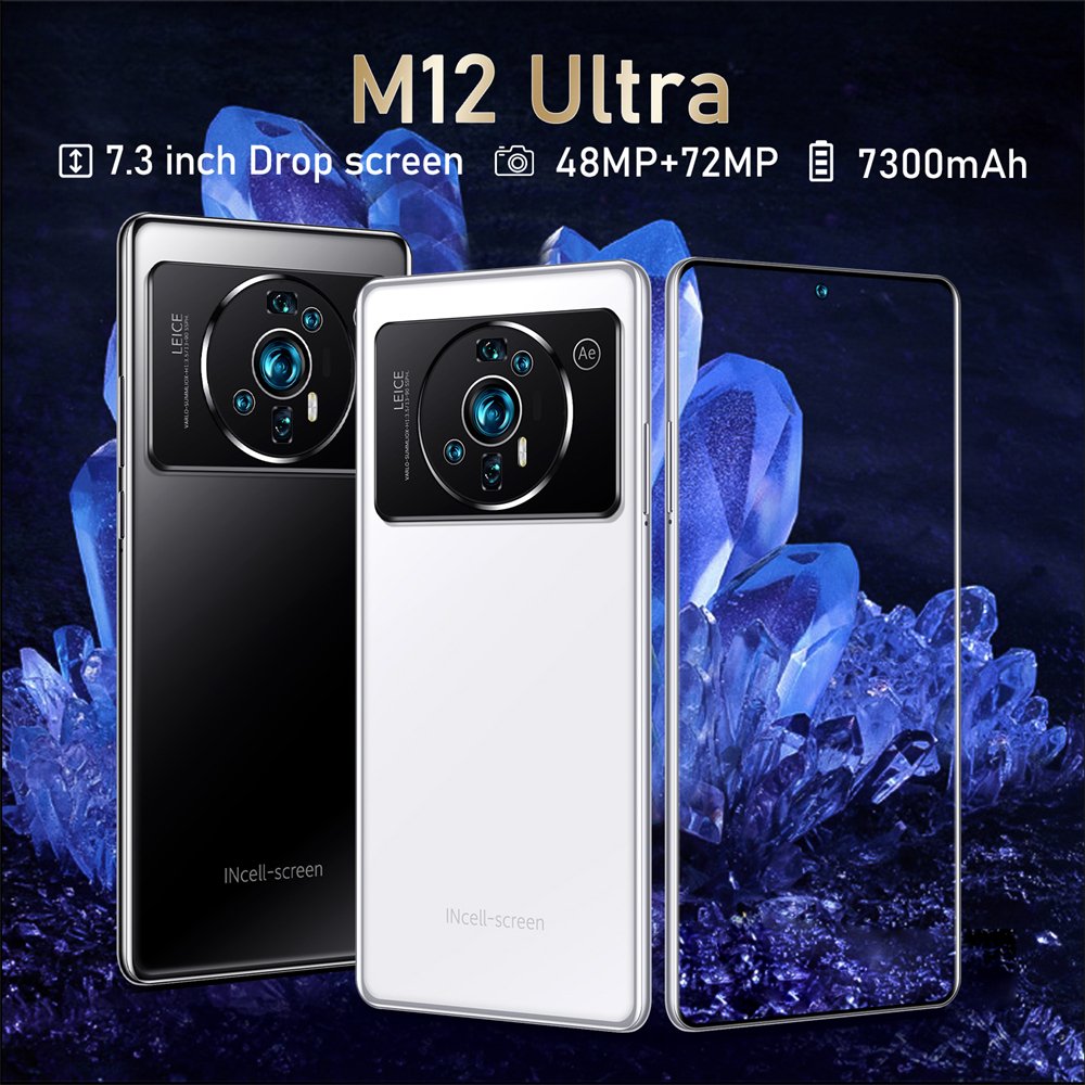 New arrival m12 android 12.0 4g 5g smartphone waterproof poco x4 pro mobile phones with good service cellphone