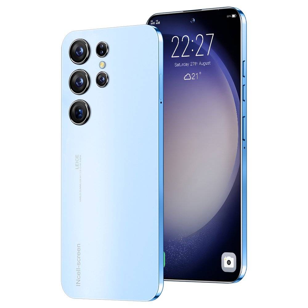 Hot Selling 6.6 Inch 4G Android S23ultra Smart Phone 8+256G Large Battery Dual SIM 4G Smartphone